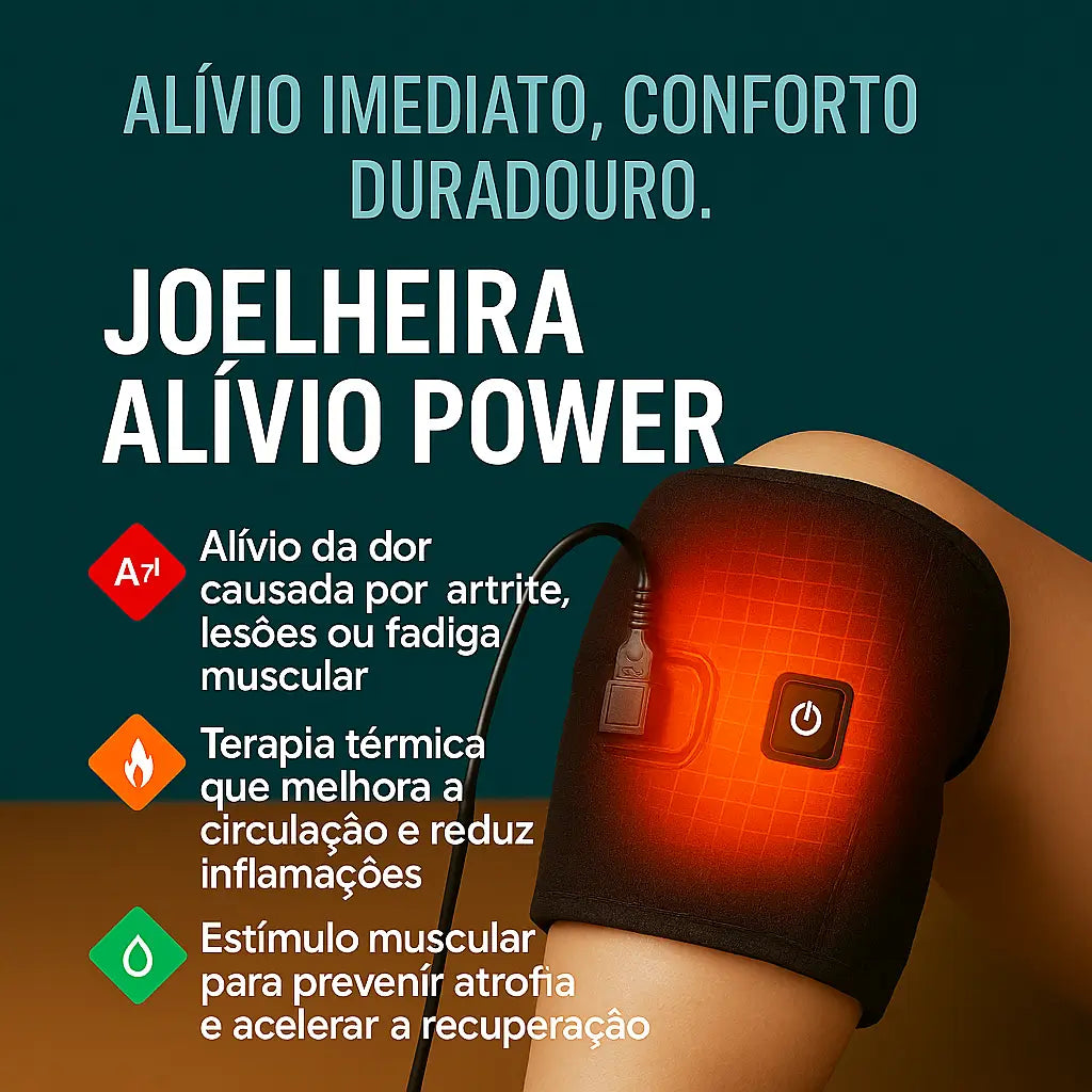 Joelheira Alívio Power